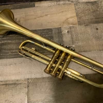 Olds Ambassador Trumpet - Raw Brass image 12