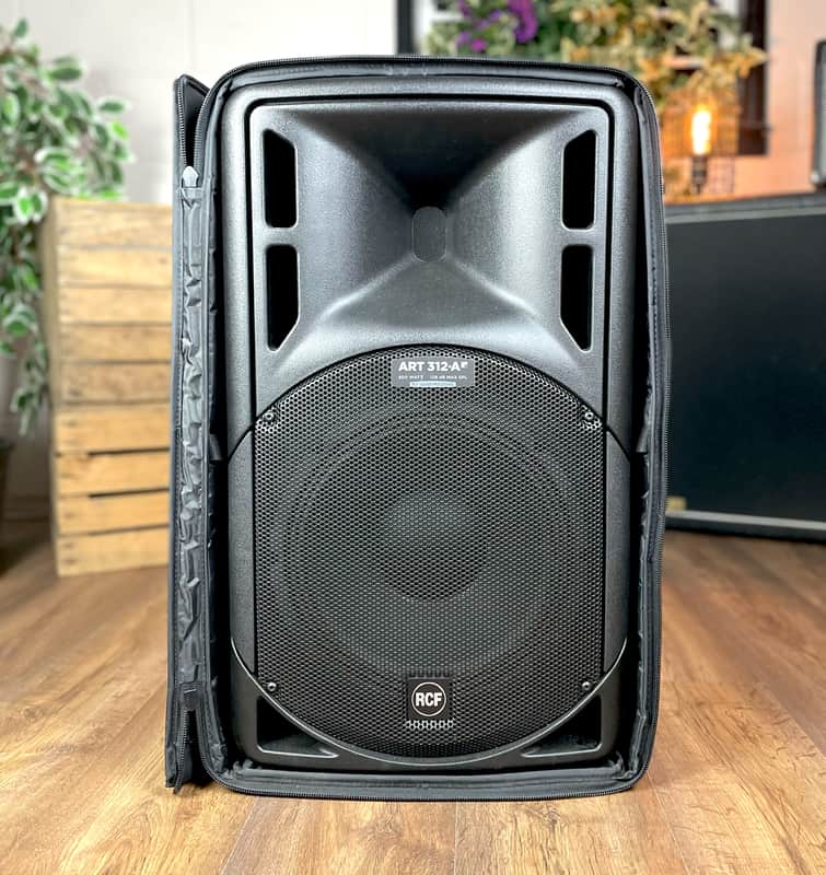 RCF ART 312A MK4 Active PA Speaker with CVR ART 312 Cover image 1
