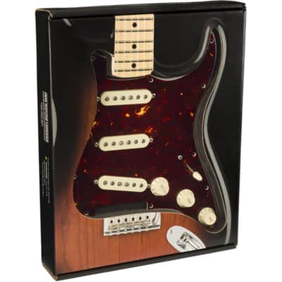 Fender Pre-Wired Stratocaster Tortoise Shell Pickguard, Original '57/'62 Pickups SSS image 3