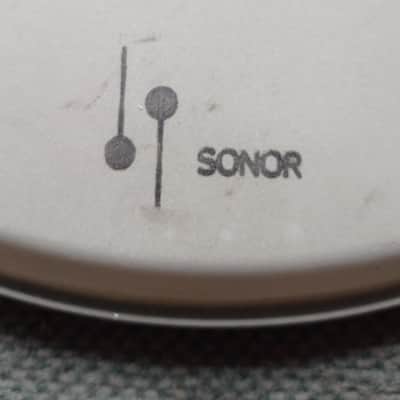 Sonor Rare, Vintage Sonor Remo drum head 13" 70s - Vintage white coated image 2
