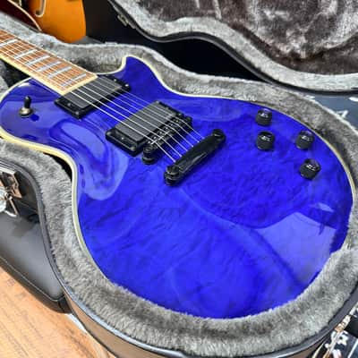 🔥2019🔥 Epiphone Les Paul Prophecy Custom Plus EX~ Midnight Sapphire~ EMG P’Ups image 1