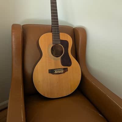1976 Guild F-112NT Westerly 12-String Acoustic - As-Is Structural Project w/ Vintage Hard Case image 9