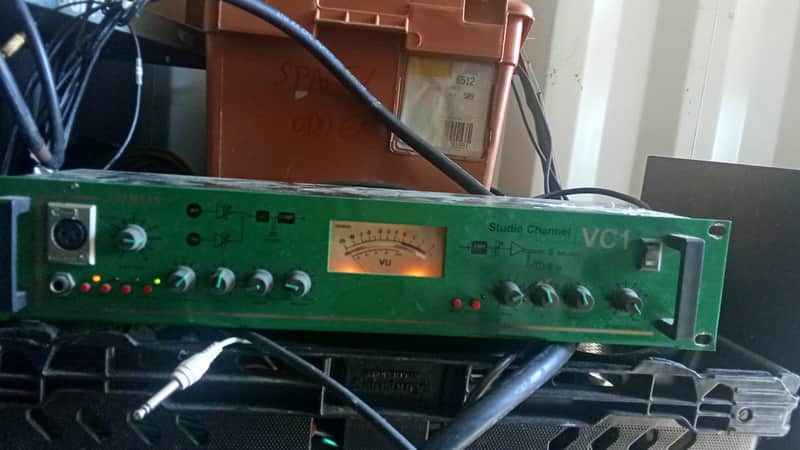 Joemeek VC1 "Gold Letter" Studio Channel Strip 1990s - Green image 1