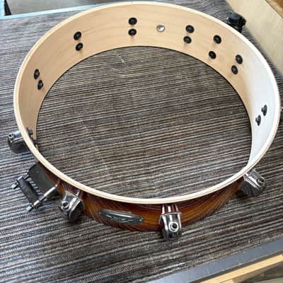Tama Artwood Custom 14"x4" Snare Drum - Golden Sunset (Used) image 9