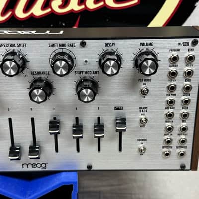 Moog Spectravox Semi-Modular Analog Synthesizer with Power Supply + Soft Case 2019 - Limited Moogfest 2019 Engineering Workshop Edition image 11