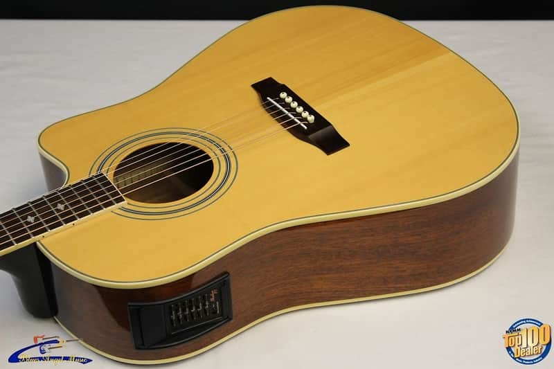 Epiphone AJ-18SCE Acoustic-Electric Guitar, Solid Spruce Top