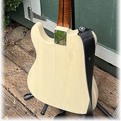 Spectacular USA made,Roasted flame maple neck,Rosewood FB. Killer flame maple head stock.  No fret tangs. Rounded edges. Made for a Tele body #MRT-40P-" You never felt frets like this. image 13