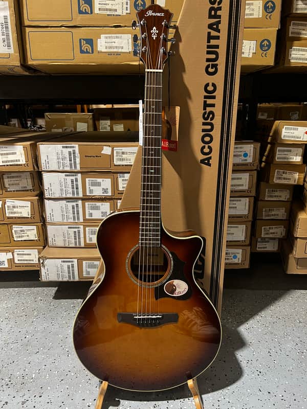 Ibanez AE160 Acoustic-electric Guitar - Vintage Mahogany Sunburst image 1