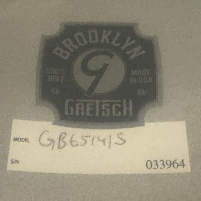 Gretsch GB6514S Brooklyn 6.5x14 Snare Drum - Mardi Gras image 10