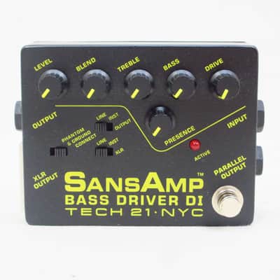 TECH21 SansAmp Bass Driver DI Bass DI Preamp (Parallel Import) [627139] (09/11) image 4
