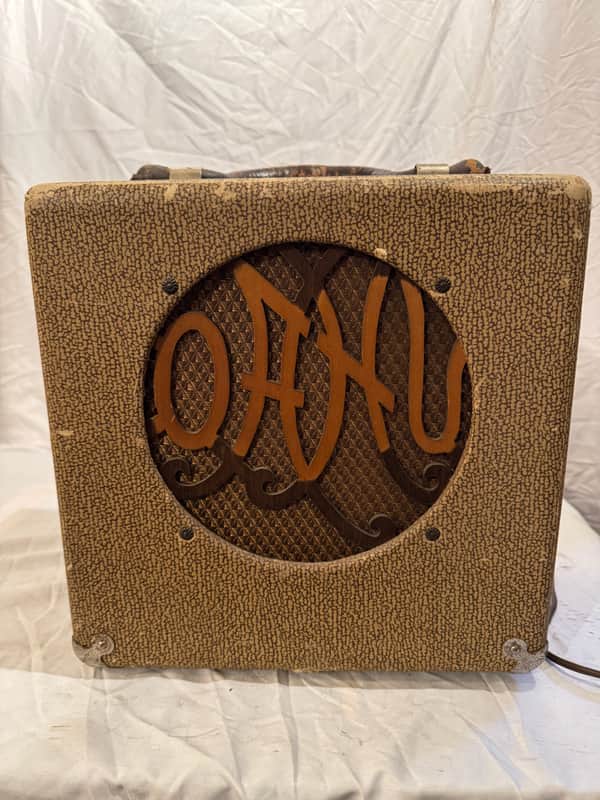 Vintage 1942 Oahu Guitar Tube Amplifier made by Valco image 1