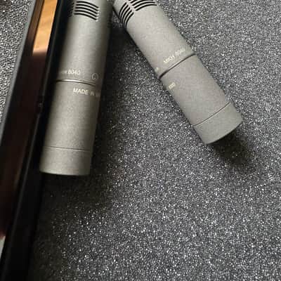 Sennheiser MKH 8040ST Small Diaphragm Cardioid Condenser Microphone Stereo Pair 2007 - Present - Black image 2