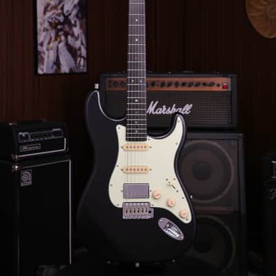Dhatarattha DST HSS Black – Roasted Maple Neck, Stainless Steel Frets image 2