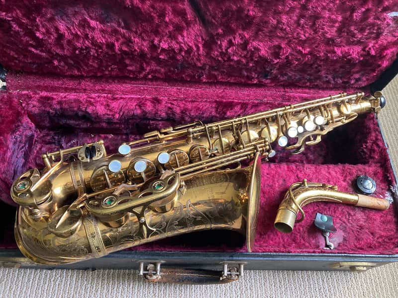 Selmer Balanced Action Alto 24xxx Vintage Original Rarity W/Orig Case & Mouthpiece image 1