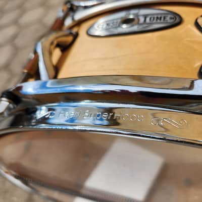 Pearl STA1450MM SensiTone Premium 14x5" Maple Snare Drum 2014 - 2020 - Satin Maple image 3