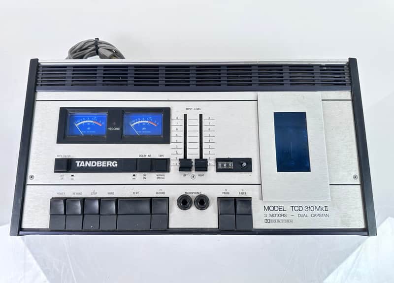 Vintage Tandberg TCD 310 MkII 3 Motor Cassette Tape Deck w Dolby NR image 1