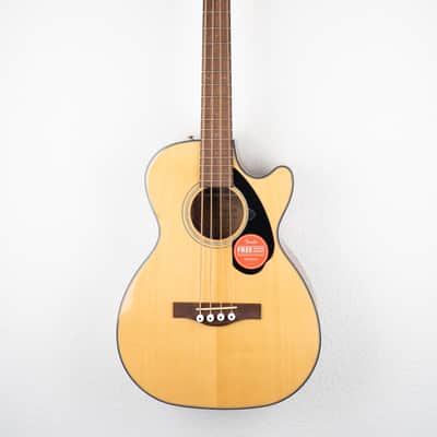Fender CB-60SCE Acoustic-Electric Bass - Natural image 1