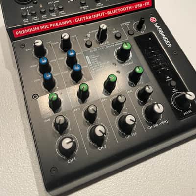 Harbinger LVL LX8 8-Channel Analog Audio Mixer Working No Power Supply image 8