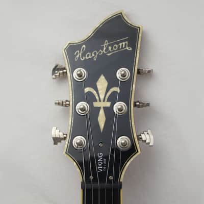 Hagstrom Viking Deluxe - Cherry Sunburst image 2