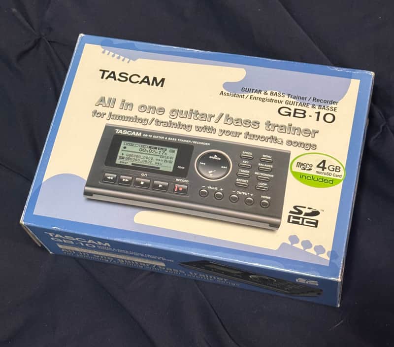 TASCAM GB-10 Guitar/Bass Trainer with Recorder | Reverb