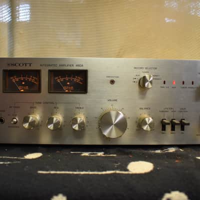 HH Scott 460A Integrated Stereo Amplifier - Silver image 1