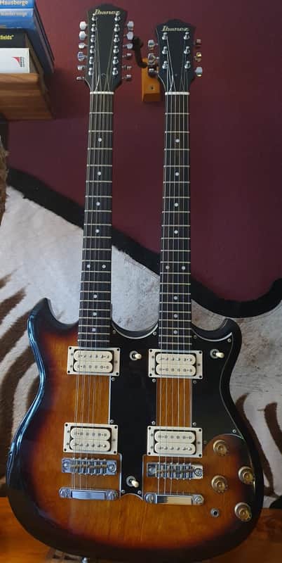 Ibanez Double Neck ST1200 1980 Sunburst image 1