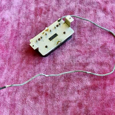 Vintage 1959 Gibson Double Black Long Magnet PAF Pickup 7.81k HOT Les Paul Burst image 3