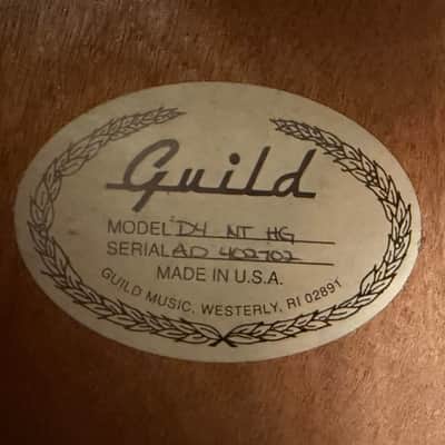Vintage 1998 Guild D4-HG - High Gloss - (Martin D18 Killer) American Made Dreadnought Acoustic Guitar  - Made in USA - Free Pro Setup image 19