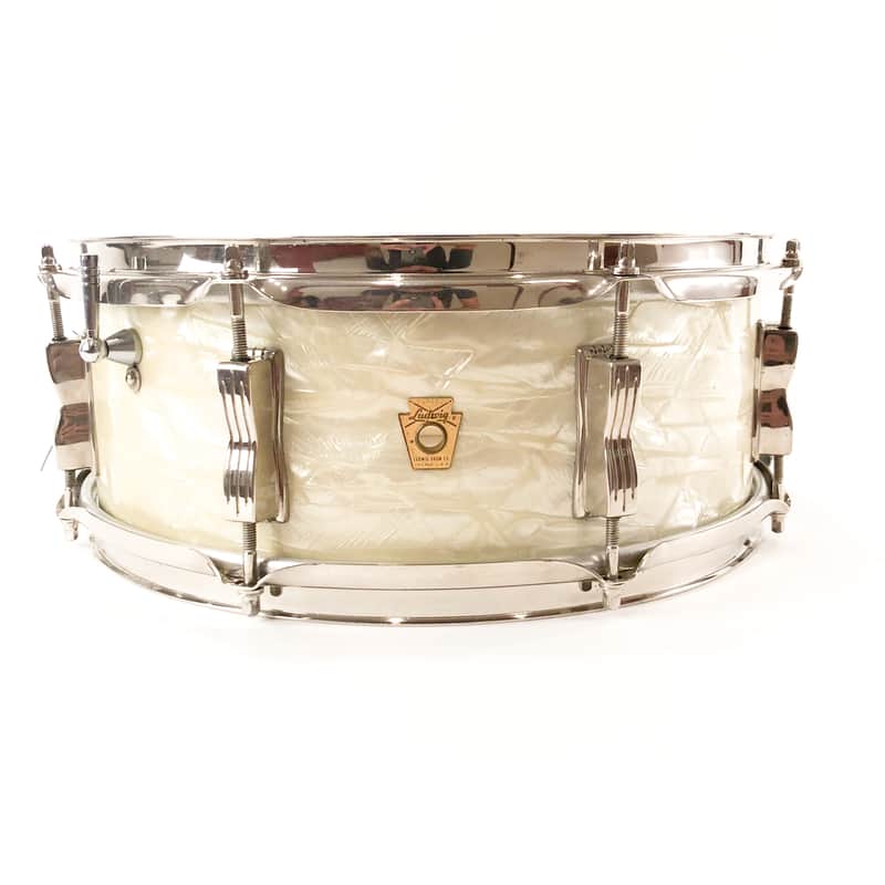 Ludwig No. 908 Jazz Festival 5x14" 8-Lug Snare Drum 1960 - 1969 image 12