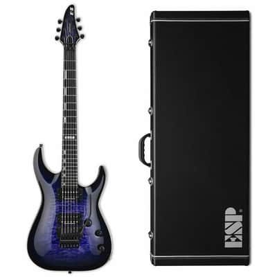 ESP E-II Horizon QM FR Reindeer Blue RDB Electric Guitar + Hard Case B-Stock E2 EII E 2 E II image 1