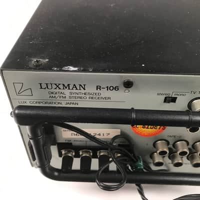 Vintage LUXMAN R-106 Digital Synthesized AM/FM Stereo Receiver image 7