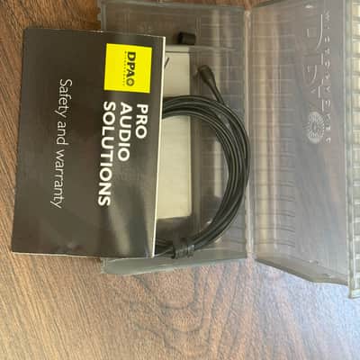 DPA 4060 Omnidirectional Tabletop Boundary Microphone 2007 - Present - Black / Nickel image 1
