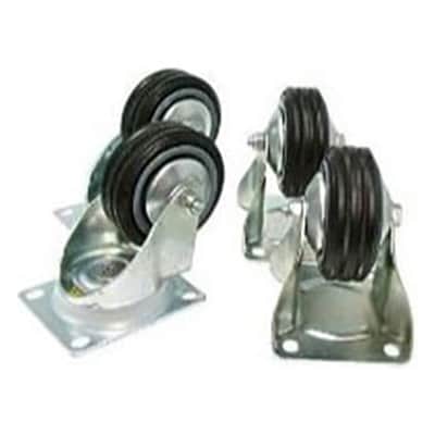 JBL WK-4S Caster Kit (4 Wheels) for SRX718S, SRX828SP and VRX918S Speakers image 1