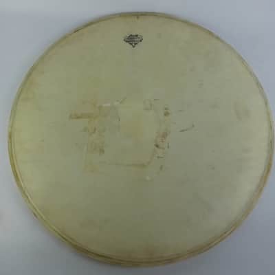 Leedy "Superior Hardwhite" Calfskin 22"Bass Drum Head Vintage 30s-40s Batter USA image 1