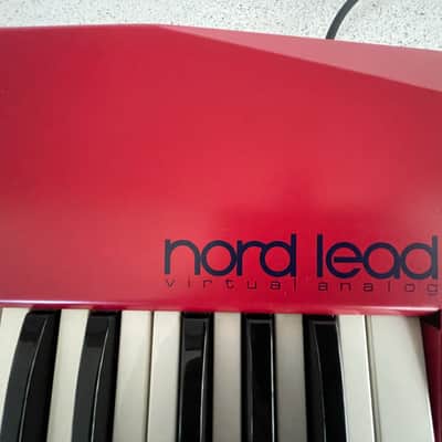 Nord Lead 49-Key 4-Voice Polyphonic Synthesizer 1995 - 1997 - Red image 14