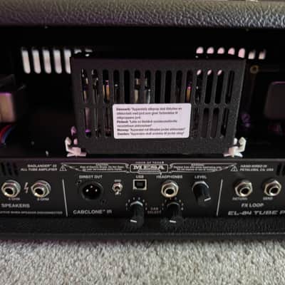 Mesa Boogie Rectifier Badlander EL84/25 2-Channel 25-Watt Guitar Amp Head 2022 - Present - Various image 4