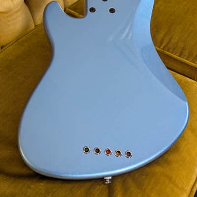 Lakland Skyline DJ-5 Darryl Jones Signature 5-String with Indian Laurel Fretboard 2025 - Lake Placid Blue image 11