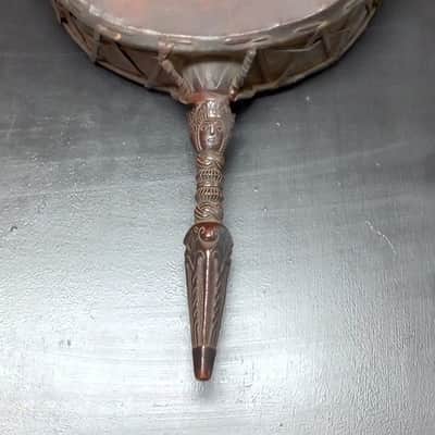 Handmade Nepalese Dhyangro Shamanic 14" Double-Headed Drum image 3