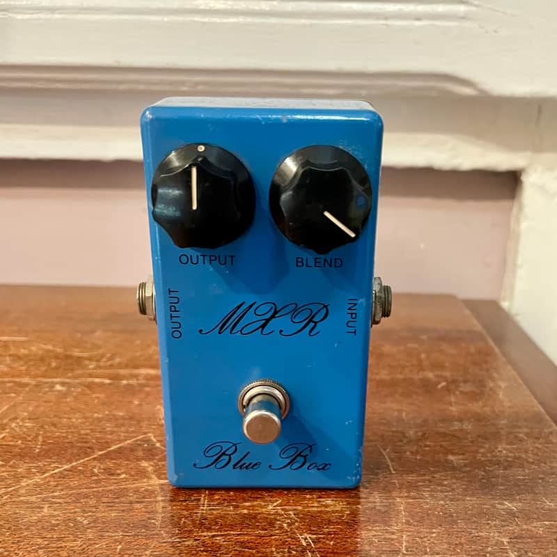 1970's MXR Blue Box Script Pedal image 1