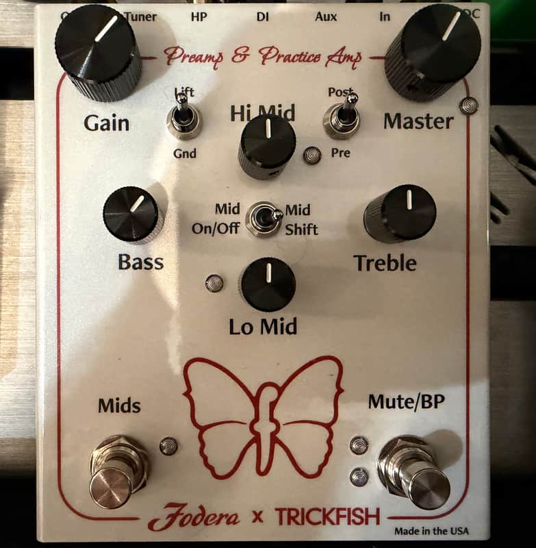 Fodera Fodera X Trickfish Preamp & Practice Amp image 1