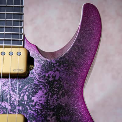 ESP MIJ Original Series Horizon PT NT Limited Ed Sugilite " Violet Pearl Black + Ebony" (2025) image 8
