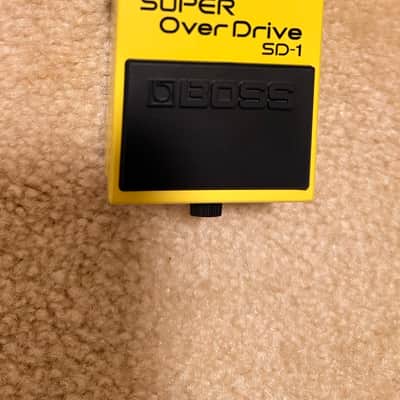 Boss SD-1 Super OverDrive - Relatively rare made in Malaysia - Only opened for pictures - Mint image 8