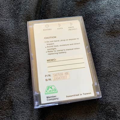 NOS! Alesis QuadraSynth 256KB SRAM PCMCIA Memory Card QS QSR S4 DM Pro QuadraCard QCard RAM image 8