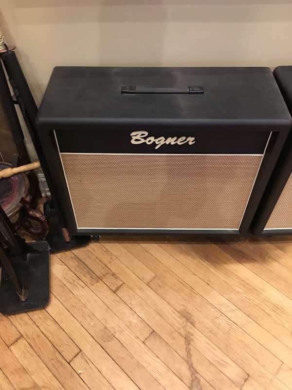 Bogner     2x12 Guitar Cabinet Closed Back 2010 Black Tweed image 1