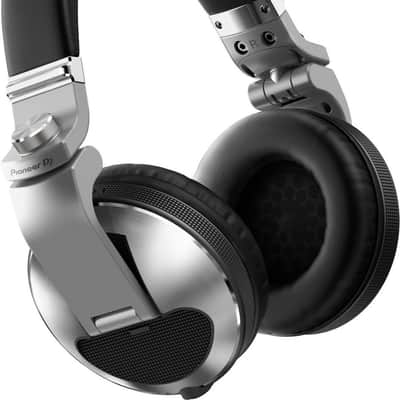 Pioneer HDJ-X10-S Flagship Professional Over-Ear DJ Headphones 5Hz-40Hz (SILVER) image 2
