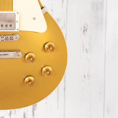 Gibson Murphy Lab '57 Historic R7 Les Paul Gold Top / Dark Back - Light Aging 2021 image 12