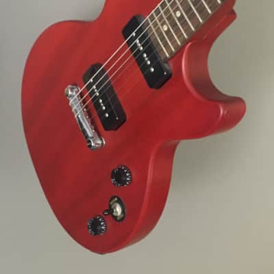 Epiphone Les Paul LP Special Model Single Cut Cherry Red Translucent Dual All Original P90s HSC image 5