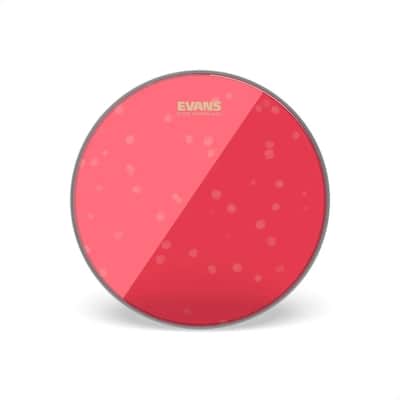Evans 8" Hydraulic Red Drum Head, 8 Inch Tom Batter Drumhead - TT08HR image 2