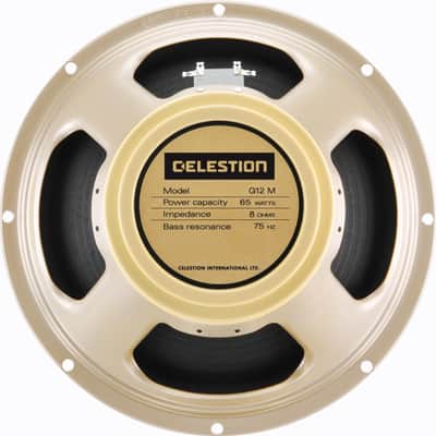 Celestion T5864 | G12M-65 12" Classic Series Creamback 65W 8Ω Speaker. New with Full Warranty! image 1