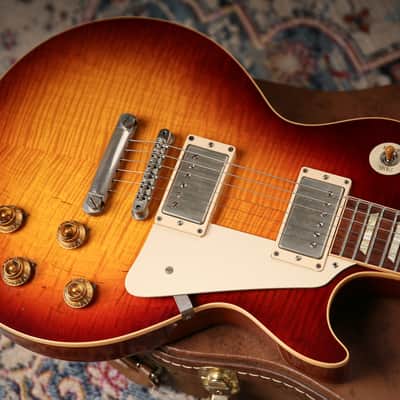 2022 Gibson Custom Shop 59' R9 Les Paul Standard VOS Royal Tea Burst image 10